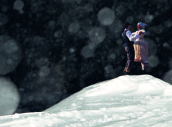 Film still of the film Snow Crazy, directed by Laila Pakalniņa, Visions du Réel 2012