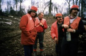 Film still of the film La Bête lumineuse, directed by Pierre Perrault, Visions du Réel 2021