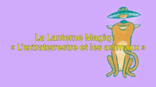 Film still of the film La Lanterne Magique : L’extraterrestre et les animaux, directed by Visions du Réel 2023